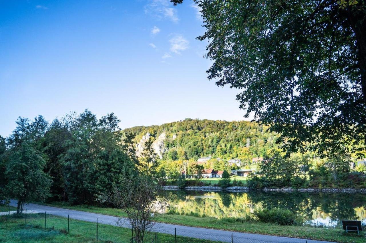Ferienwohnung Leit'N Heisl Essing Exterior foto
